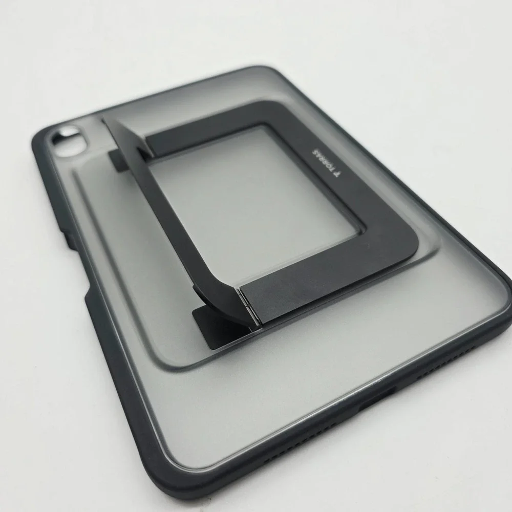 TORRAS Ostand K1 Guardian iPad Mini 7th 6th Gen Case Dual Stand Black A17 Pro